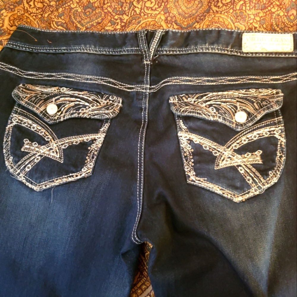 Amethyst boot cut jeans